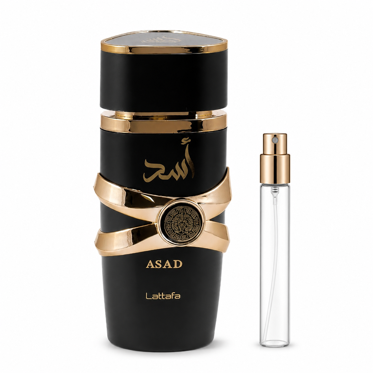Lattafa Asad Eau de Parfum Decant – 2ml, 5ml, and 10ml