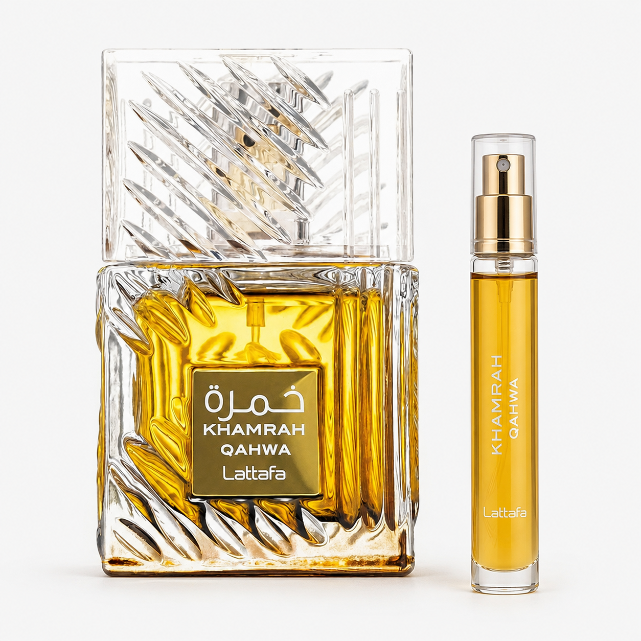 Lattafa Khamrah Qahwa Perfume Decant – 2ml, 5ml & 10ml